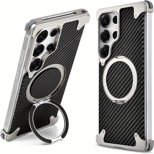 Sleek & Slim Magnetic Stand Case for Samsung Galaxy S25 Ultra