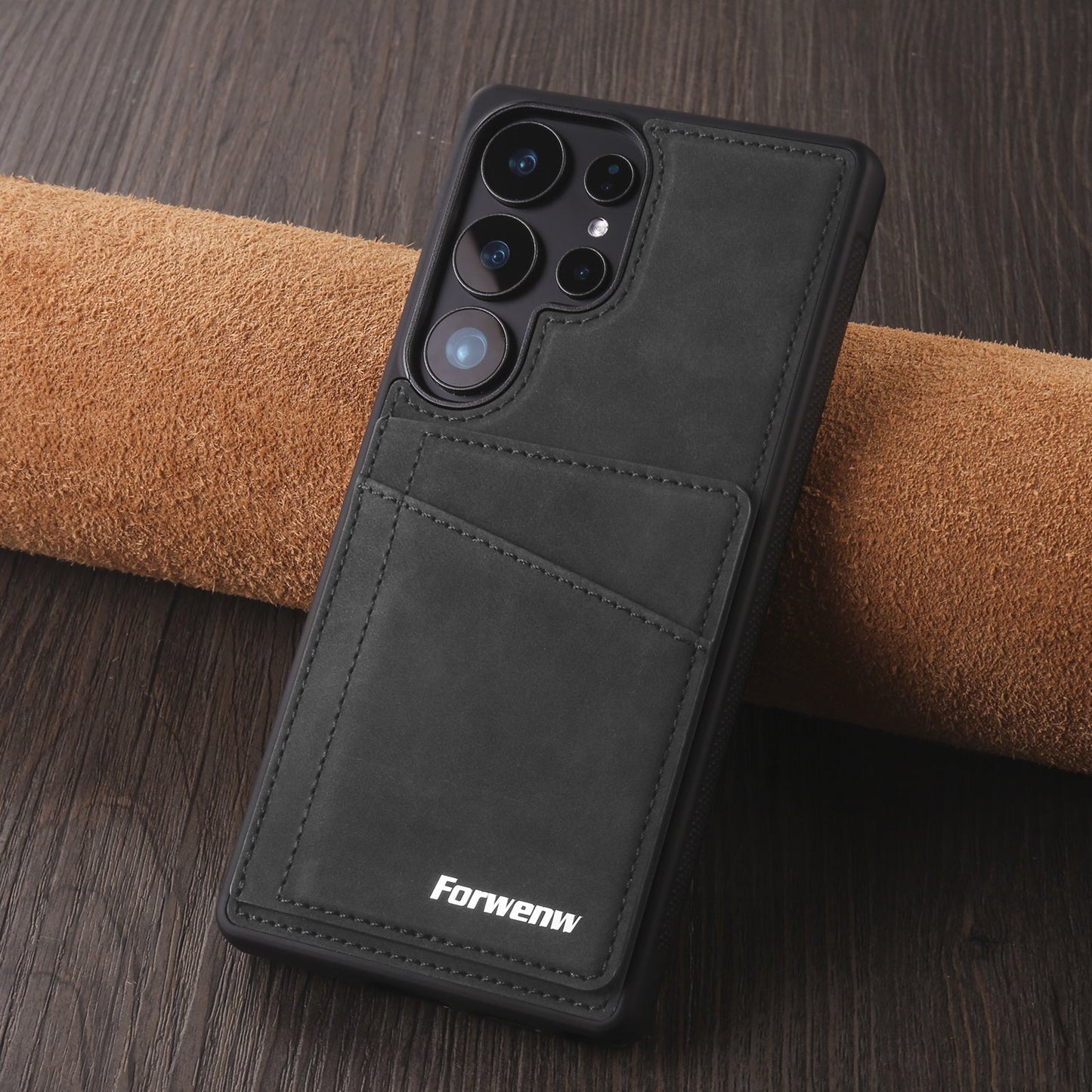SecureFold Pro – RFID Blocking Leather Wallet Case for Galaxy S Series