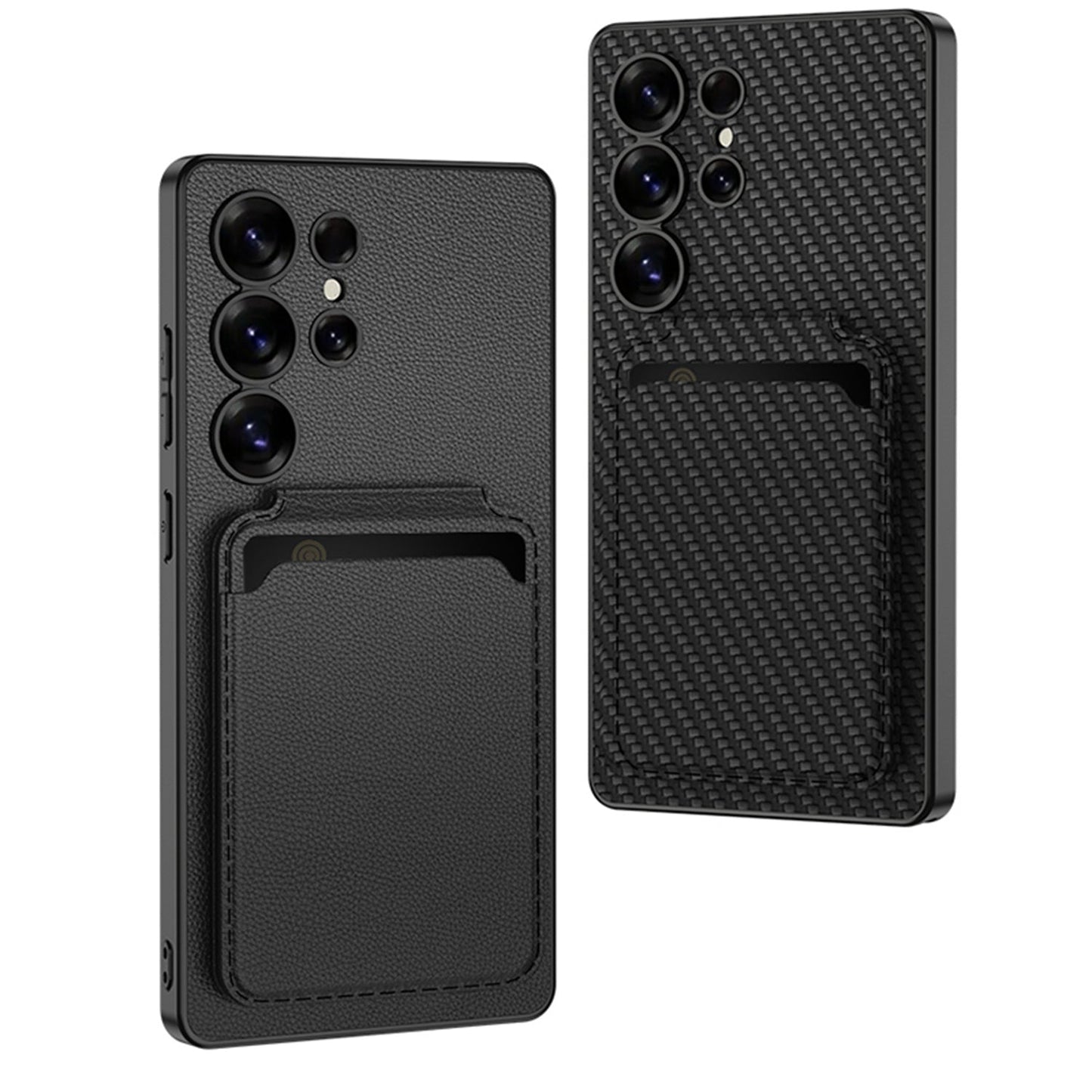 MagHold Luxe – Metallic Stand Wallet Case for Galaxy S Ultra Series