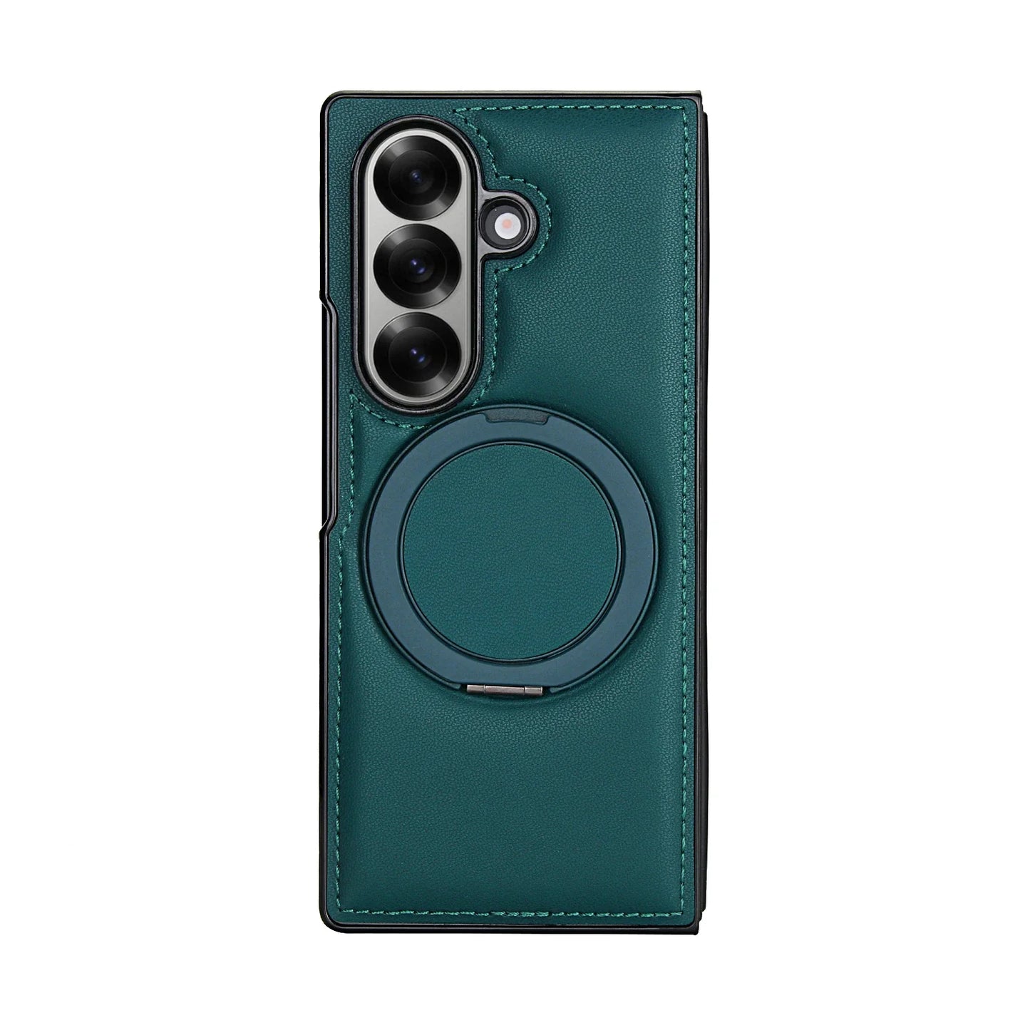 Magsafe Leather Stand Case for Galaxy Z Fold Phone Series