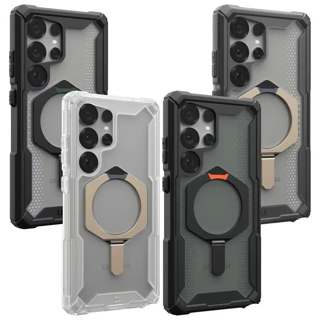 Plasma XTE Pro – MagSafe Rugged Armor Kickstand Case for Galaxy S Series