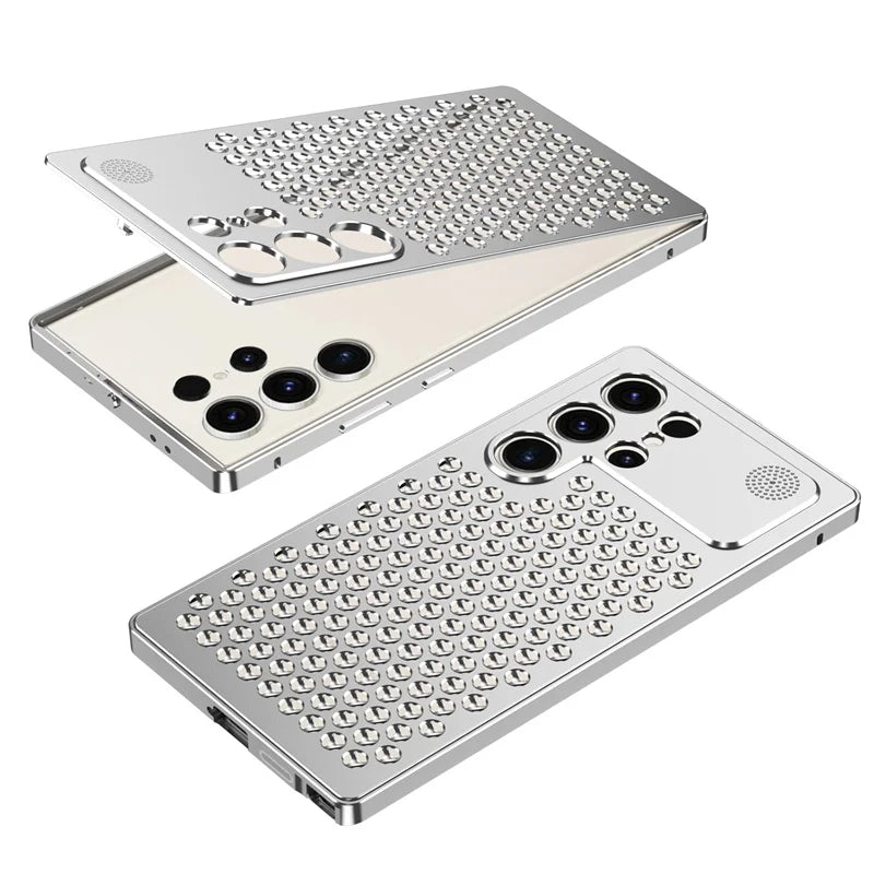 HeatShield Metal Case for Samsung Galaxy S25 and S24 Ultra