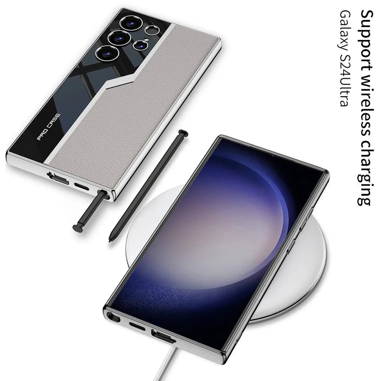 Samsung Galaxy S24 Ultra Thin Electroplated Shockproof Case - Odin case