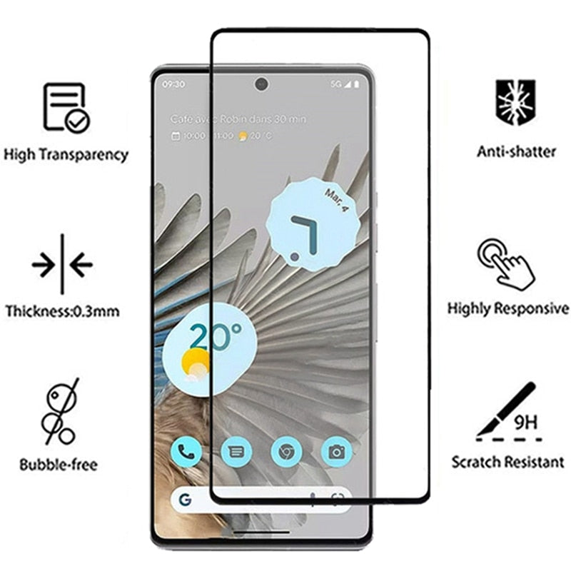 Google Pixel 7 Pro 2in1 Full Screen Protector - Odin case