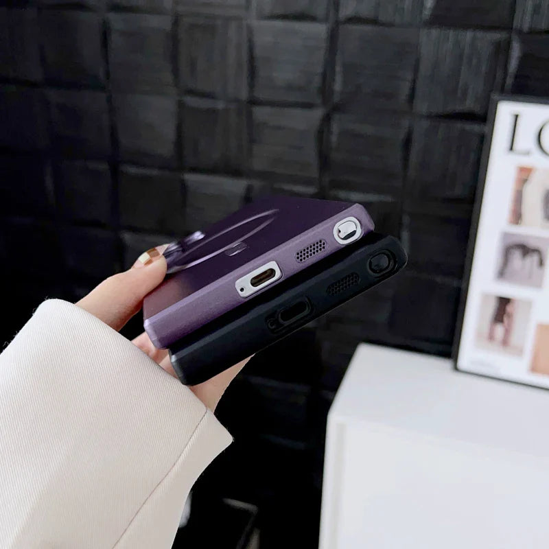 Luxury Wireless Charging Case for Samsung Galaxy S24