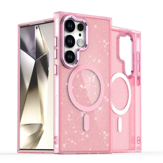 GlimmaLux – Sparkling Magnetic MagSafe Case for Galaxy S Series