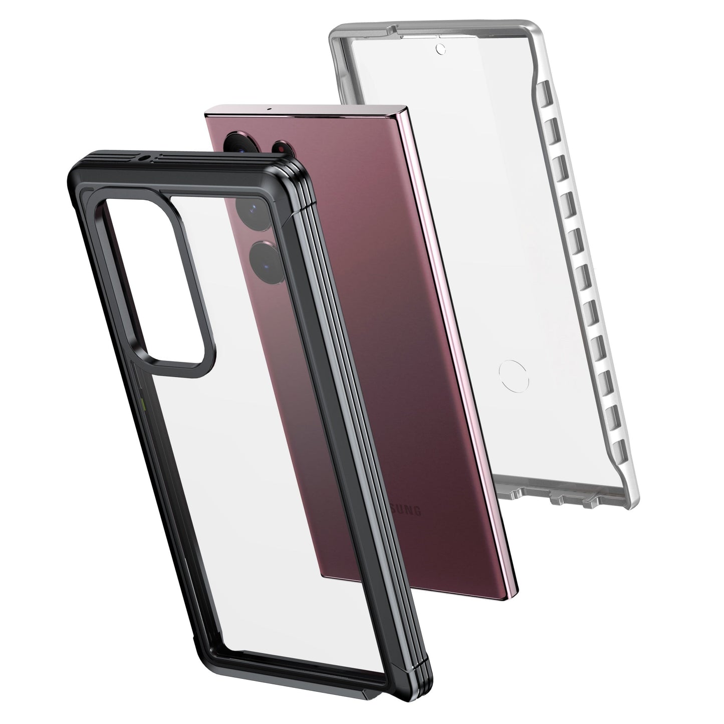 Samsung Galaxy S25 Transparent  Durable MagSafe Case