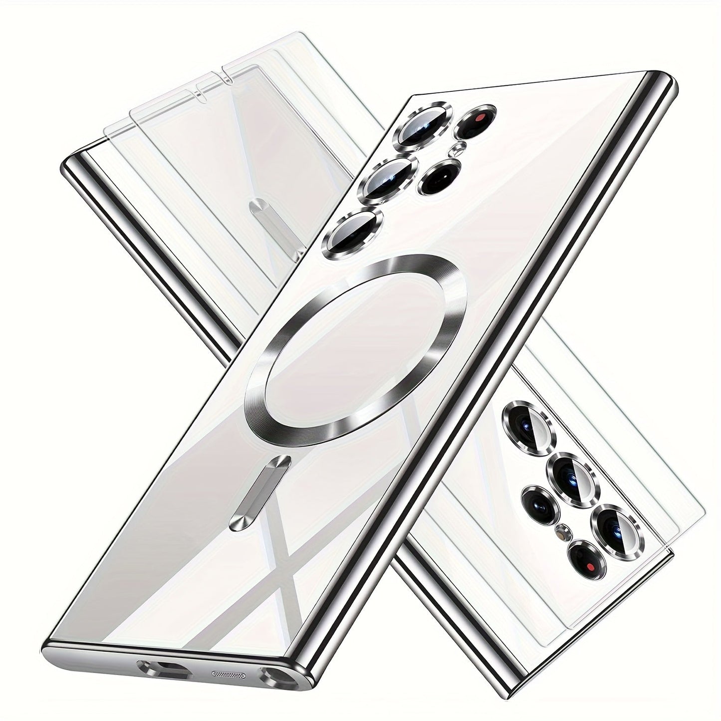 CrystalMag Transparent MagSafe Case for Galaxy S Series