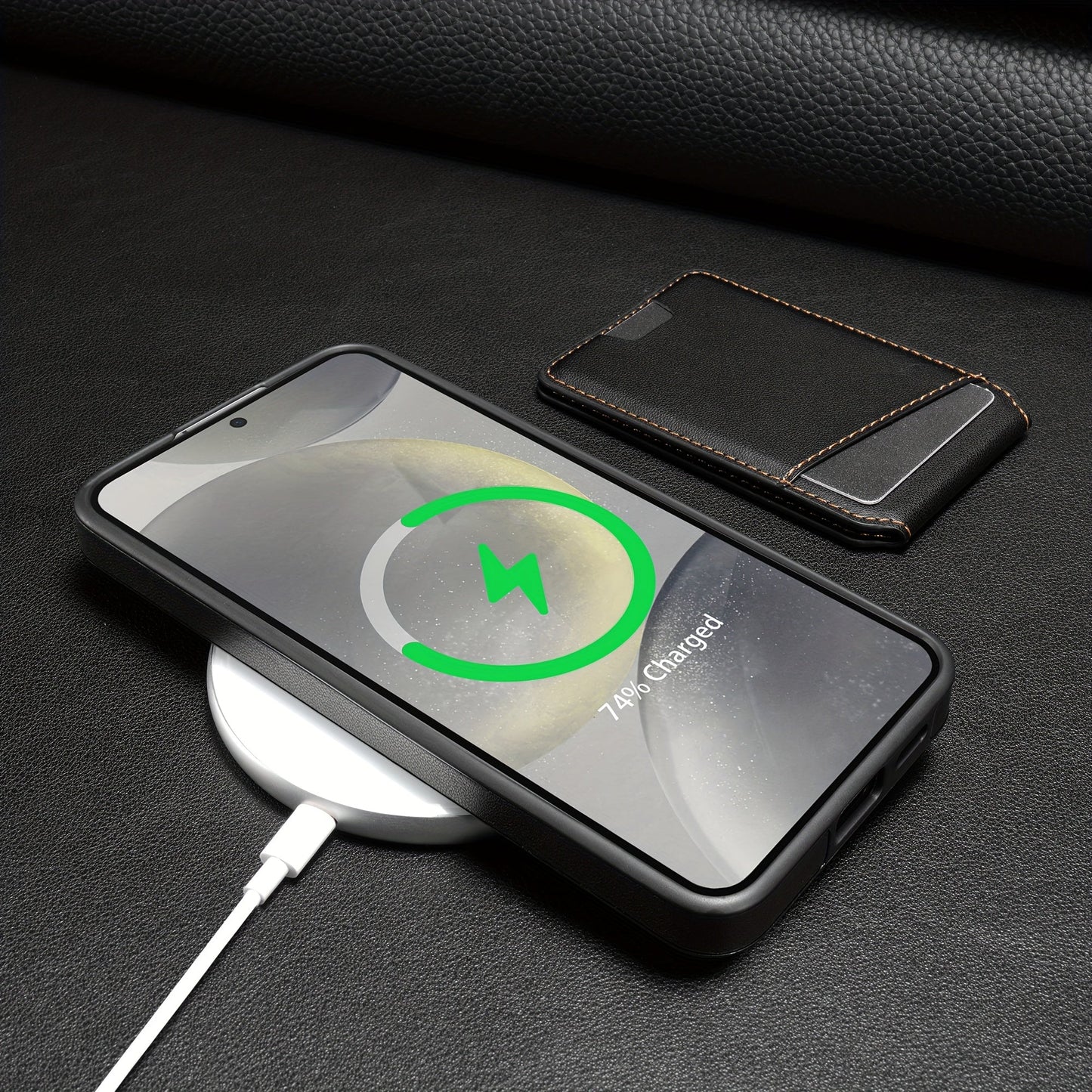 2-in-1 Magnetic Wallet Case with RFID Protection for Samsung Galaxy S Series