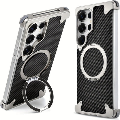 Sleek & Slim Magnetic Stand Case for Samsung Galaxy S25 Ultra