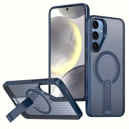 AirHex Shield – Honeycomb MagSafe Stand Case for Galaxy S Series