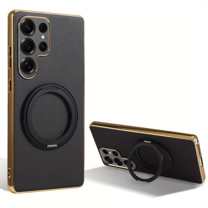 Minimalist Magnetic Case with 360° Stand for Samsung Galaxy S Series