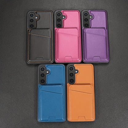 2-in-1 Magnetic Wallet Case with RFID Protection for Samsung Galaxy S Series