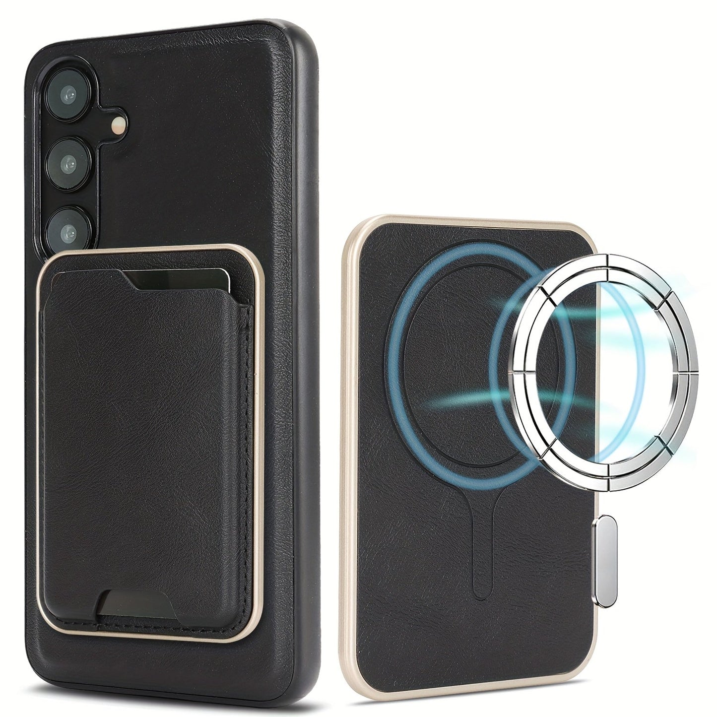 ExecLayer Pro – 2-in-1 Business Leather Wallet Case for Galaxy S Ultra & Plus Series