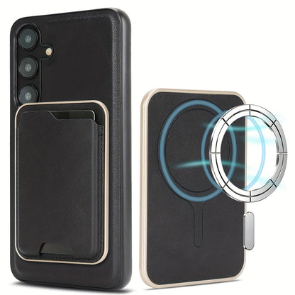 ExecLayer Pro – 2-in-1 Business Leather Wallet Case for Galaxy S Ultra & Plus Series