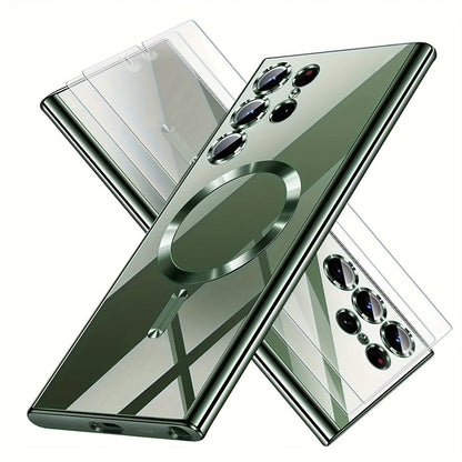 CrystalMag Transparent MagSafe Case for Galaxy S Series