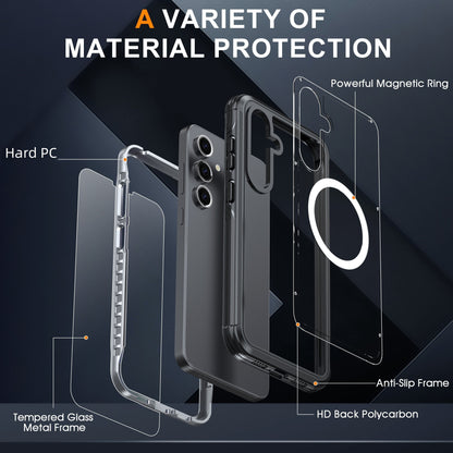 Samsung Galaxy S25 Transparent  Durable MagSafe Case