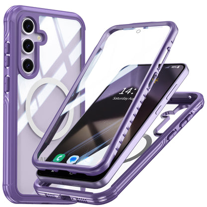 Samsung Galaxy S25 Transparent  Durable MagSafe Case