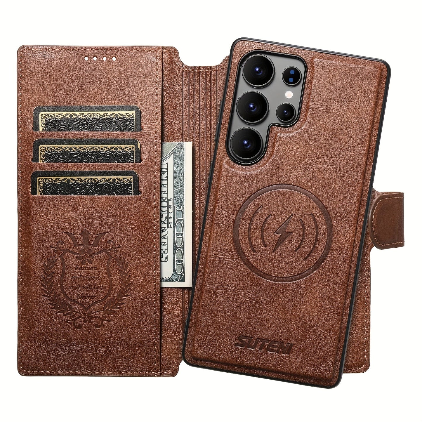 MagPort Wallet Leather Case For Samsung Galaxy S Series