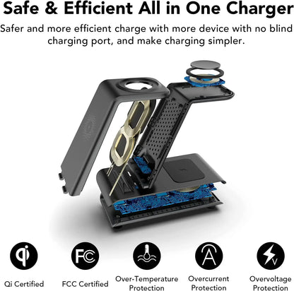 3 in 1 Wireless Charger for Google Pixel Ecosystem - Odin case
