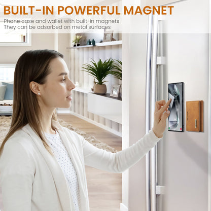 Leather Magsafe Wallet for Samsung Galaxy S Series