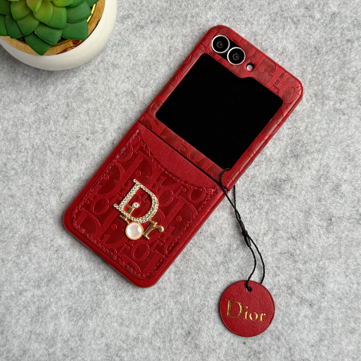 CharmPocket™ Monogram Wallet Case
