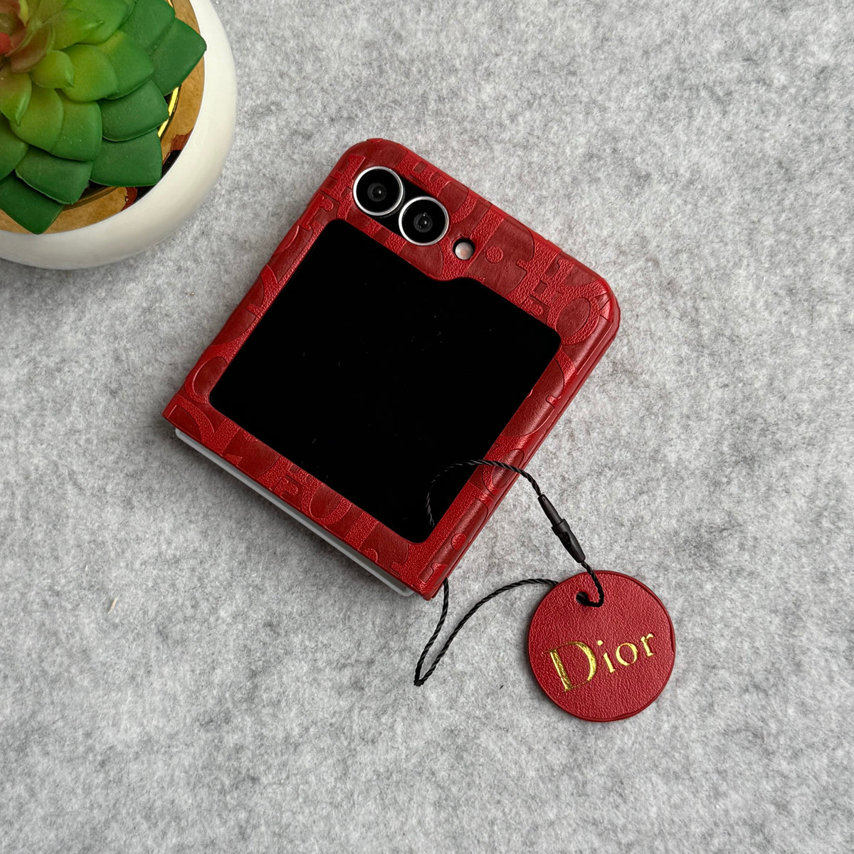 CharmPocket™ Monogram Wallet Case