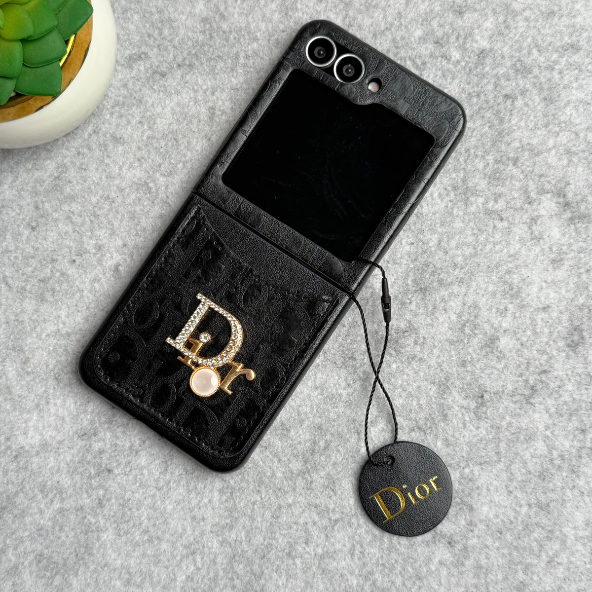 CharmPocket™ Monogram Wallet Case