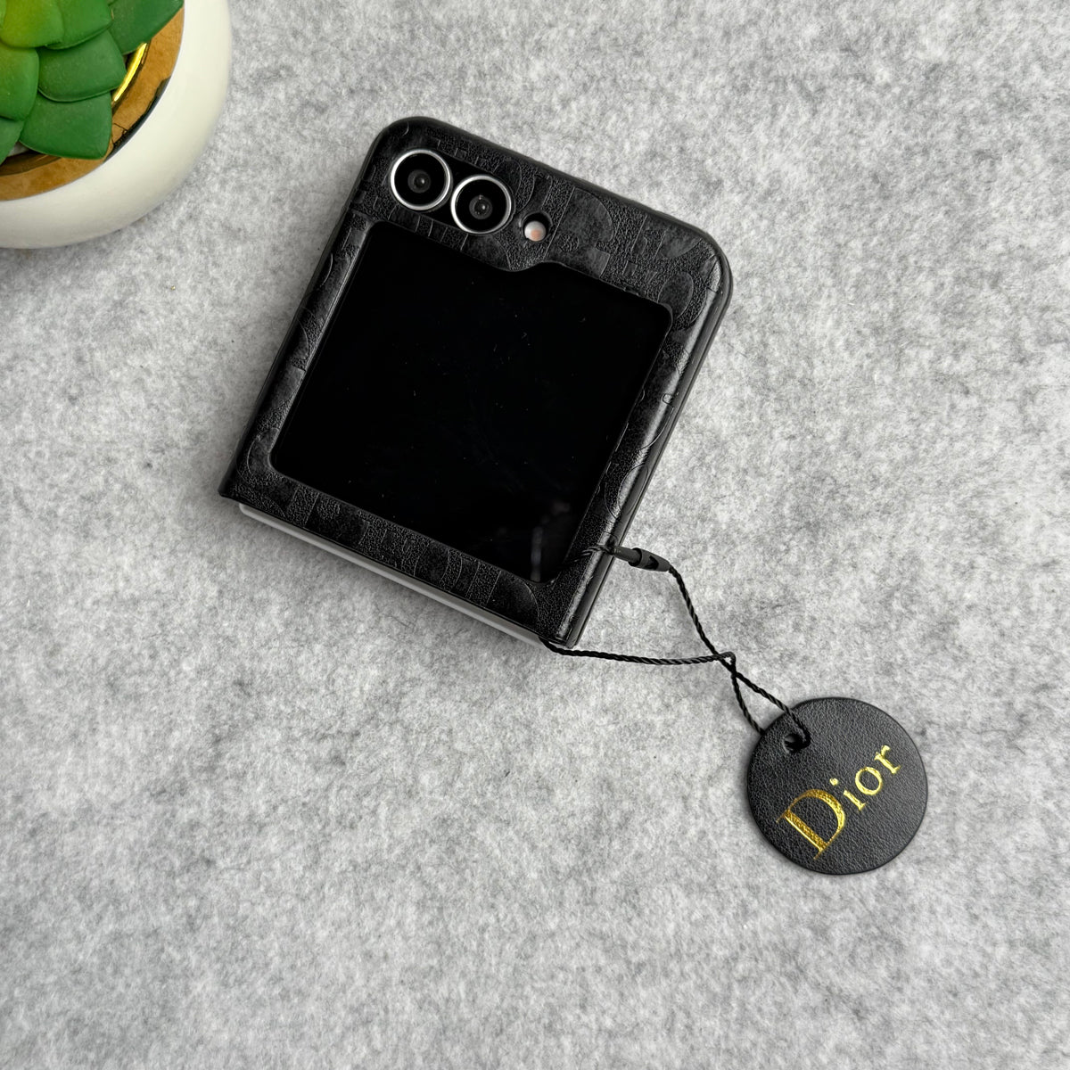 CharmPocket™ Monogram Wallet Case
