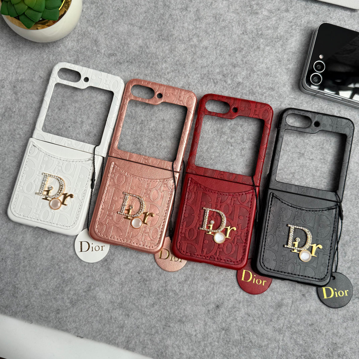 CharmPocket™ Monogram Wallet Case