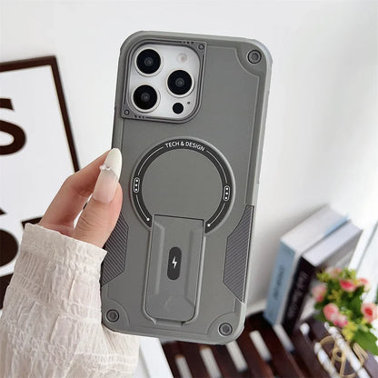 MagSafe Fold Stand Case for iPhone 11-16 Pro Max