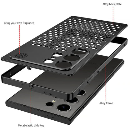 HeatShield Metal Case for Samsung Galaxy S25 and S24 Ultra