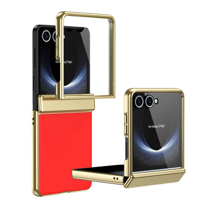 Metal Case with Full Hinge Protection for Galaxy Z Flip Series