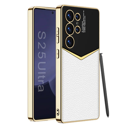 EliteFrame Luxury Leather Case for Samsung Galaxy S25, S24 & S23 Ultra