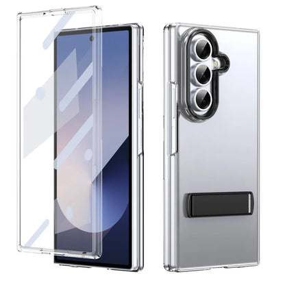 Transparent Kickstand Case for Galaxy Z Fold 7