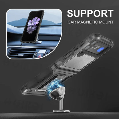 Military-Grade Armor Case for Galaxy Z Flip 3-6