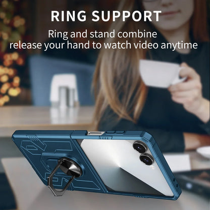 Rugged Armor Ring Case for Galaxy Z Flip Series