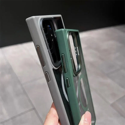 MagSafe Hidden Holder Clear Case for Samsung Galaxy S