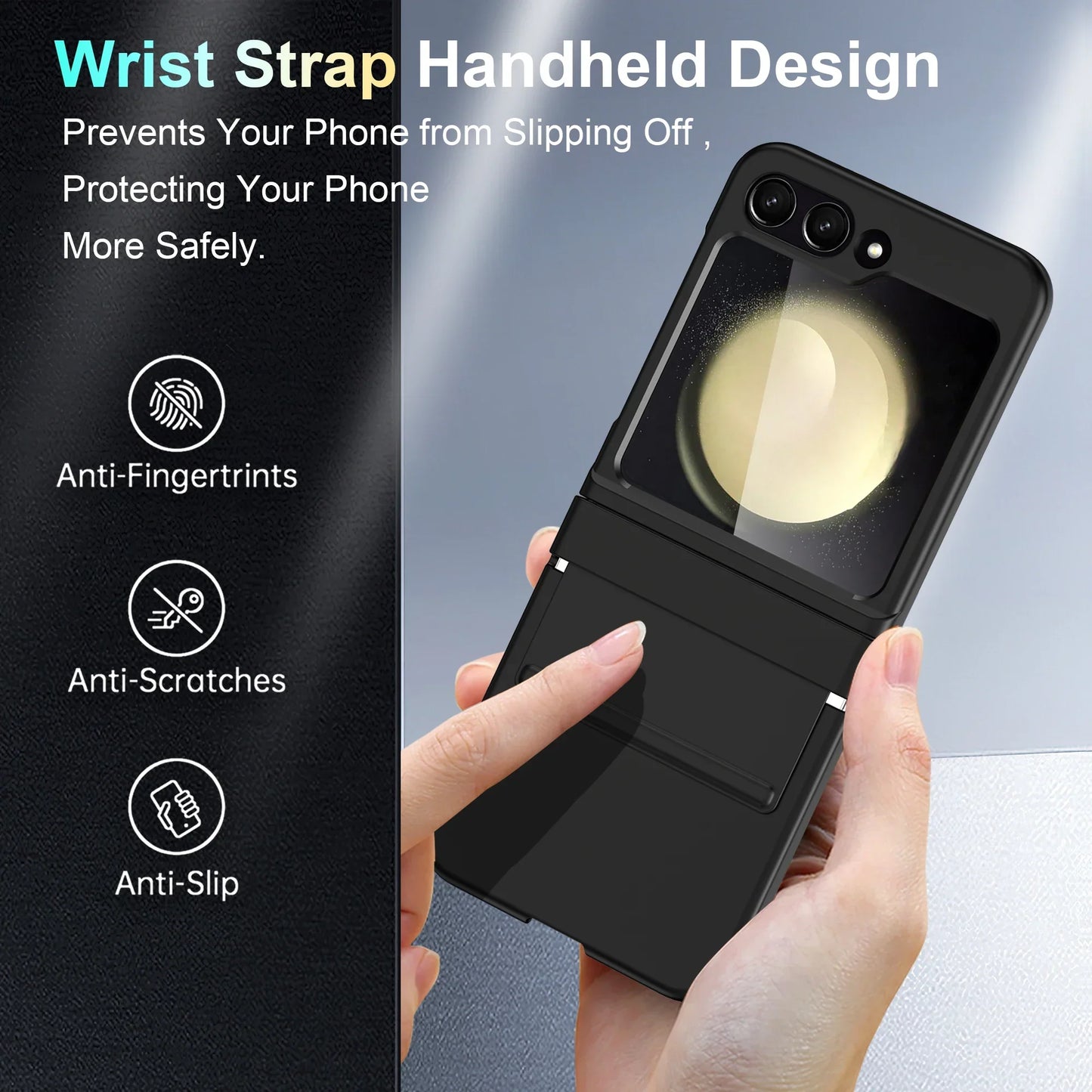 Wrist Strap Case For Samsung Z Flip 6