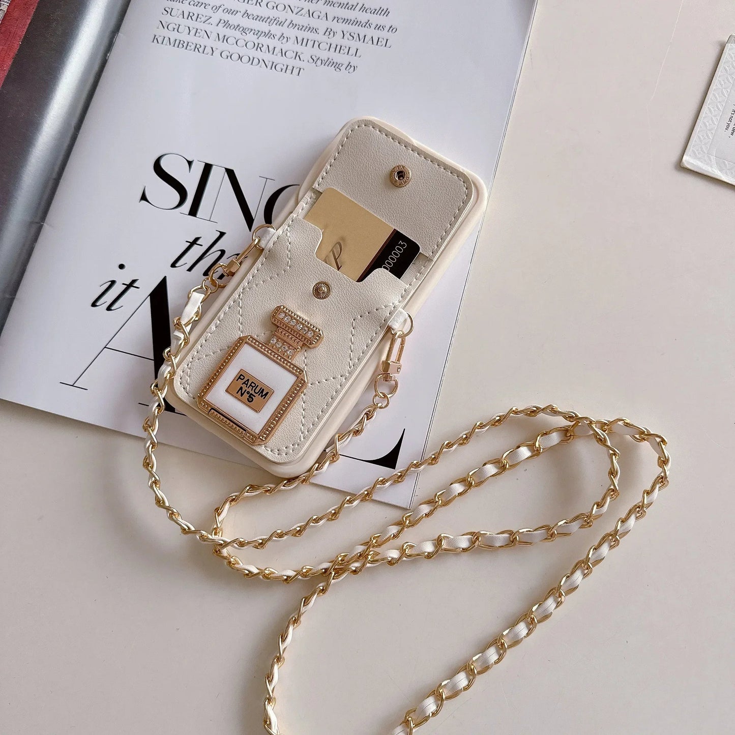 StrapLux Crossbody Wallet Case