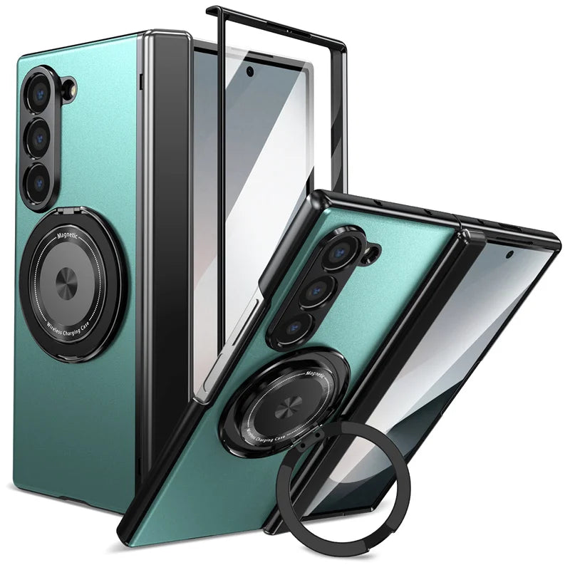 FoldGuard Max – MagSafe Armor Case with Kickstand for Z Fold Series