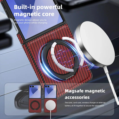 MagSafe Carbon Fiber Case for Galaxy Z Flip Series