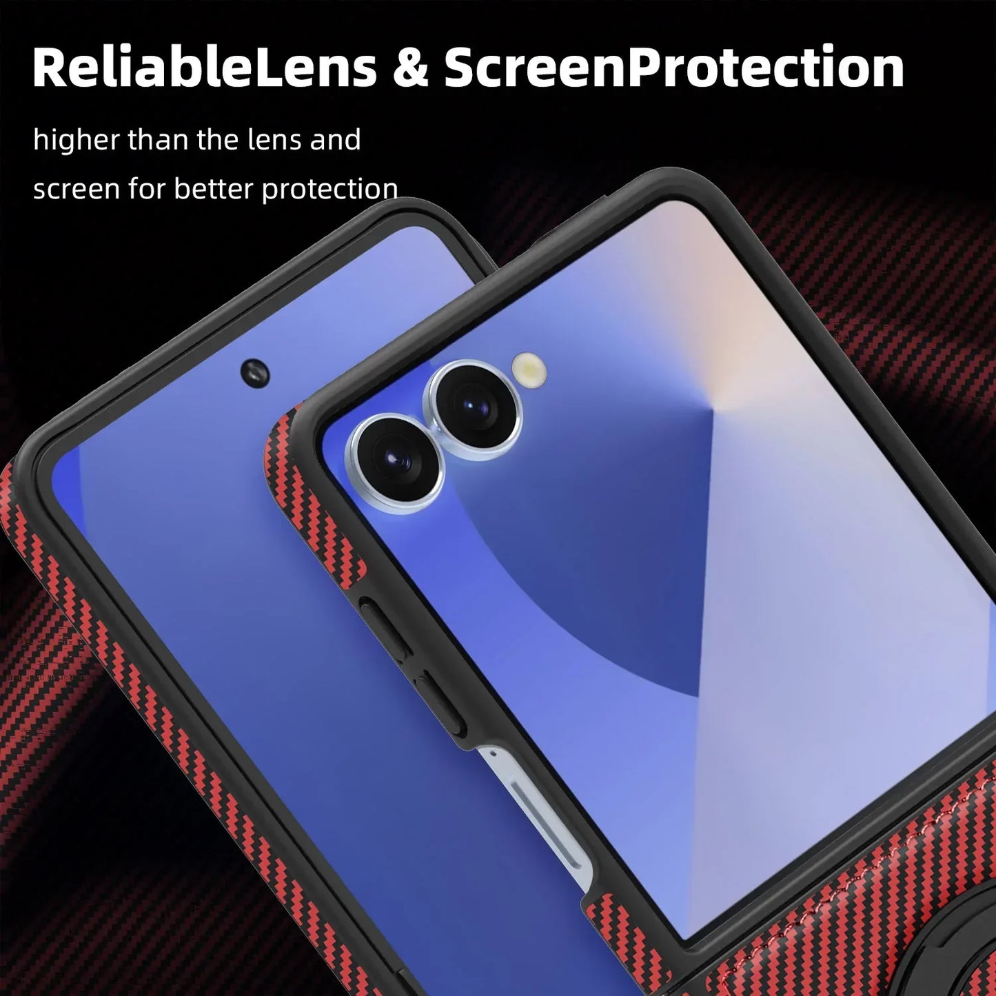 MagSafe Carbon Fiber Case for Galaxy Z Flip Series