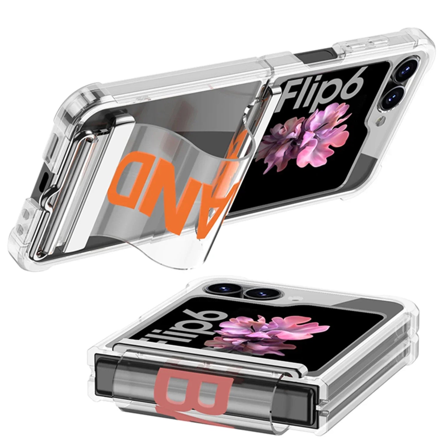 Transparent Shockproof Case for Samsung Z Flip 6