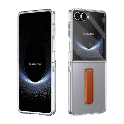 Clear Protective Kickstand Case for Galaxy Z Flip Series
