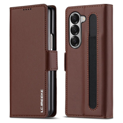 Leather Wallet Kickstand Case for Galaxy Z Fold Series