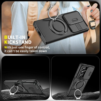 MagShield Fold – Magnetic Kickstand Case with Camera Cover for Z Fold