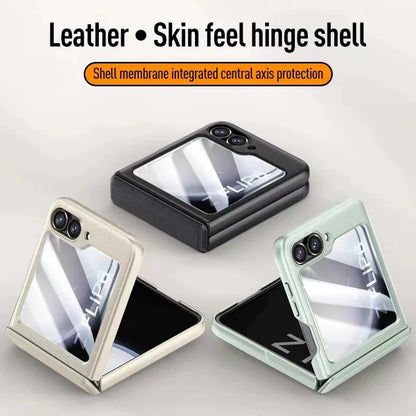 Shockproof Leather Case For Samsung Z Flip 6