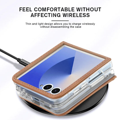Leather Card Holder Case for Galaxy Z Flip Series