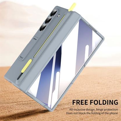 Magnetic Hinge Case with S Pen Slot for Galaxy Z Fold Series